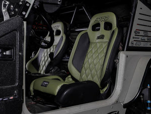 PRP EnduroTrail Reclining Suspension Seat - Gray Tweed - Driver
