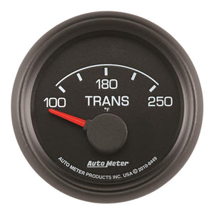 Autometer Factory Match Ford 52.4mm Short Sweep Electronic 100-250 Deg F Transmission Temp Gauge