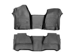 WeatherTech 18-22 Toyota Camry Hybrid Front and Rear FloorLiner - Black