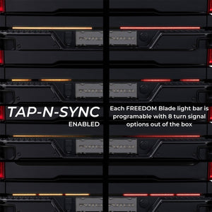 Putco 19-24 Ford Ranger 48In Direct Fit Blade Kit Equipped Tailgate Bars w/ Halogen Taillamps