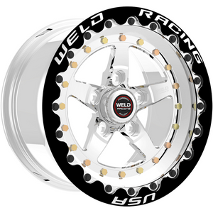 Weld Weldstar Beadlock 15x10/5x4.5/6.5 BS/3.18 HB-Polished Center-Polished Shell-Polished MT Wheel