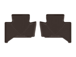WeatherTech 24-27 Toyota Land Cruiser/24-26 Lexus GX Rear All-Weather Floor Mats - Cocoa