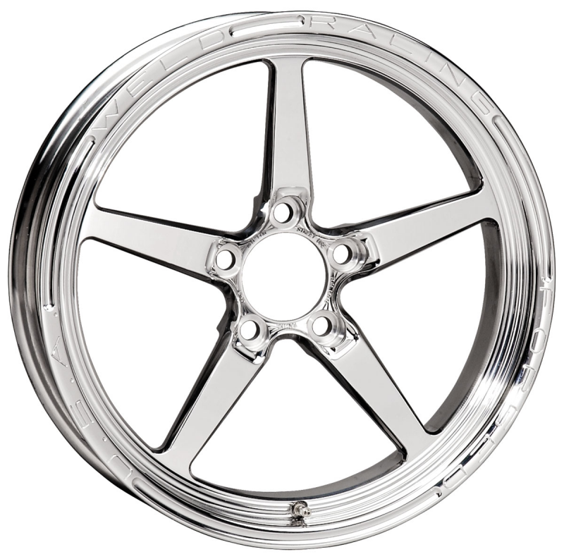 Weld Alumastar Frontrunner 18x6 / 5x120 / 3.7 BS - Polished - Non-BL Wheel