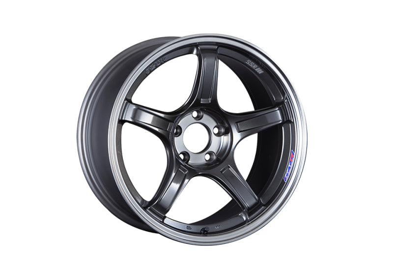SSR GTX03 18x10.5 5x114.3 12mm Offset Gun Metallic Wheel Wheel