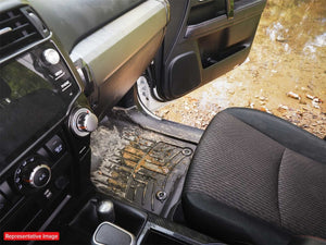 WeatherTech 19-23 RAM 2500/3500 (Mega Cab) Rear FloorLiner HP - Cocoa