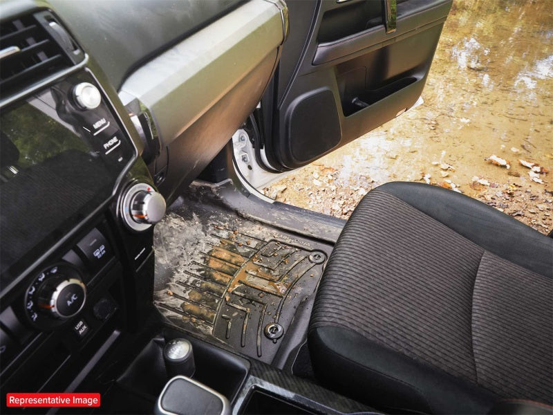 WeatherTech 2019+ Dodge Ram Truck 1500 Rear FloorLiner HP - Grey