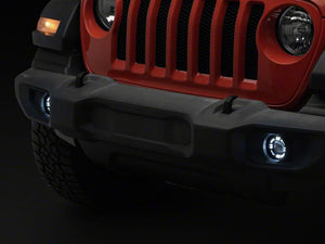 Raxiom 18-26 Jeep Wrangler JL V2 LED Fog Lights with Amber Turn Signal