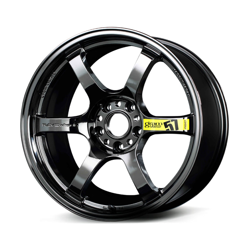 Gram Lights 57DR Limited Edition 18X9.5 +12 5x114.3 Rays Black Metal Coat (RB)