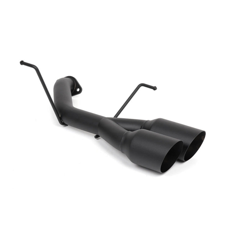BLOX Racing 2022+ WRX Muffler Delete / Axle Back Single Wall 4in - Matte Black Tips