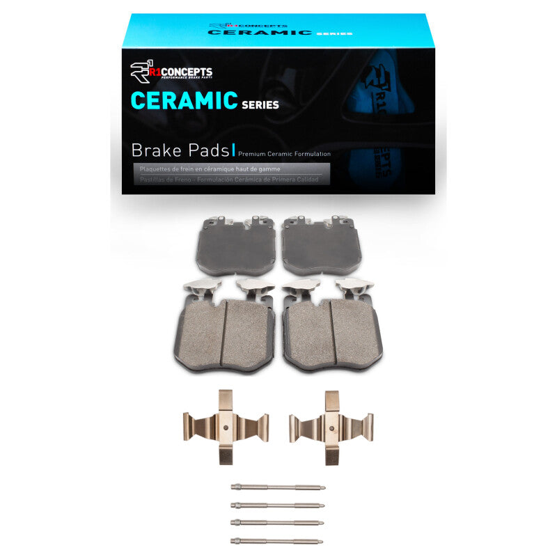 R1 2016-2025 BMW 540I Front R1 Ceramic Pads & Hardware Kit