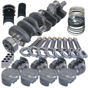 Eagle Chevy 454 1Pc 4.250in Crank 6.385in I-Beam Rods 43cc Dome 4.280in Pistons Rotating Assembly