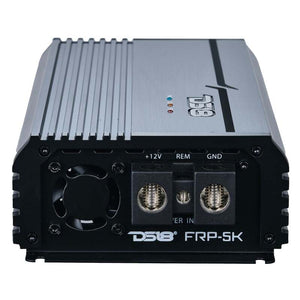 DS18 1-Channel Amp Class D Full-Range Monoblock 5000 Watts RMS/1ohm DPIV1/0 Terminals Incl Titanium