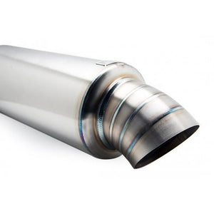 BLOX Racing 3 inch Universal Street Muffler - Turndown Tip