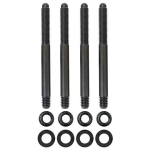 Moroso 5/16in-24 x 3.5in Long 12-Point Nuts Carburetor Stud Kit