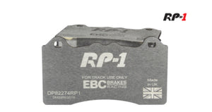 EBC Racing 22-24 Toyota GR Supra RP-1 Race Front Brake Pads