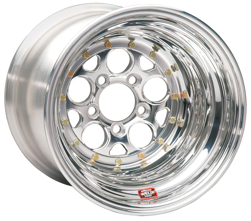 Weld Magnum 16x16 / 5x4.75 / 4 BS / 3.18 HB - Polished Center - Polished Shell - Non-BL Wheel