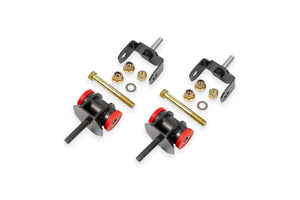 BMR 97-04 Chevrolet C5 Corvette (Inc. Z06) Polyurethane Motor Mount Kit - Black Hammertone