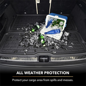 3D MAXpider 2022 Honda Civic Kagu Black Cross Fold Cargo Liner