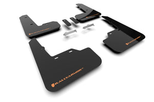 Rally Armor 22-26 Subaru WRX Black UR Mud Flap w/Orange Logo