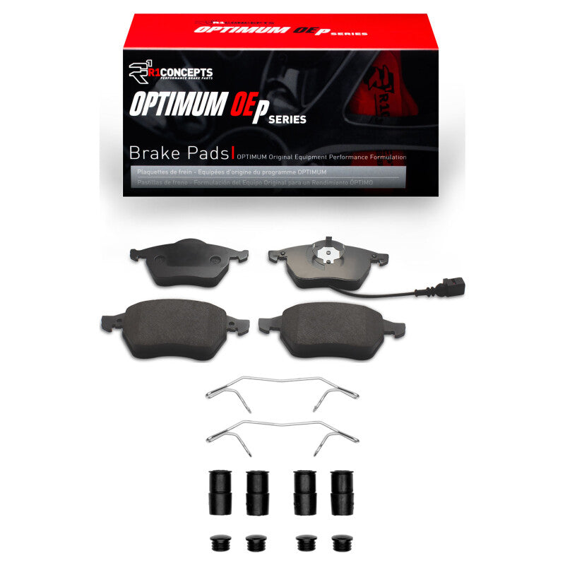 R1 99-10 Volkswagen Beetle Front Optimum OE Pads & Hardware Kit