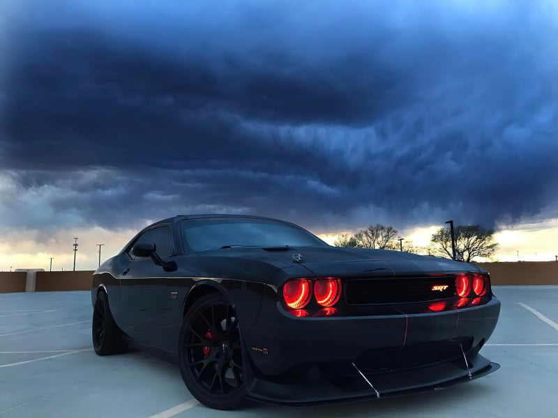 Oracle Dodge Challenger 08-14 Halo Kit (ProjectorHL) - ColorSHIFT w/o Controller