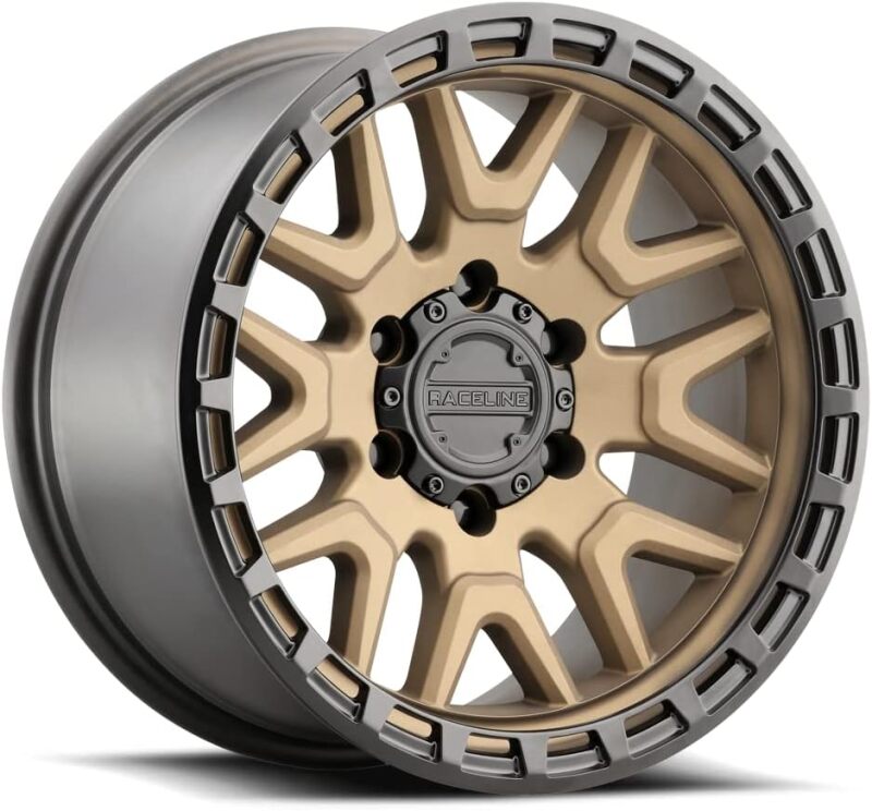 Raceline 953BZ Krank 20x9in / 6X135 BP / 0mm Offset / 87.1mm Bore - Bronze