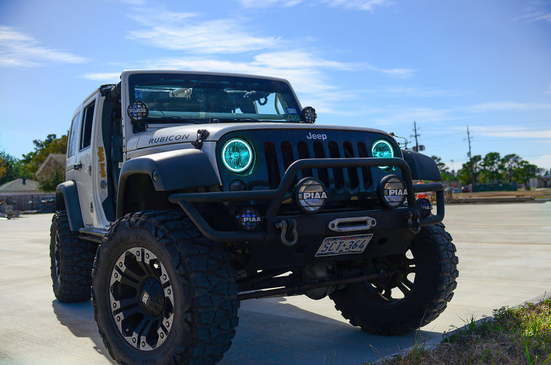 Oracle Jeep Wrangler 07-17 Halo Kit - ColorSHIFT