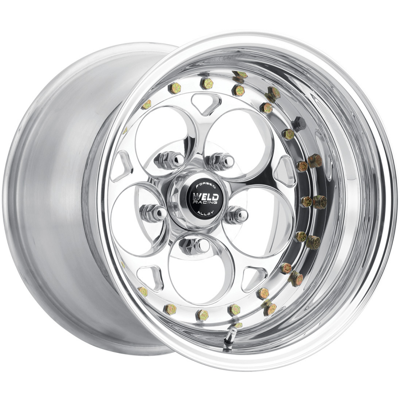 Weld Magnum III 15x10 / 5x4.5 / 4.5 BS / 3.18 HB - Polished Center - Polished Shell - Non-BL Wheel