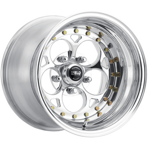 Weld Magnum III 15x8 / 5x120 / 5.5 BS / 3.18 HB - Polished Center - Polished Shell - Non-BL Wheel