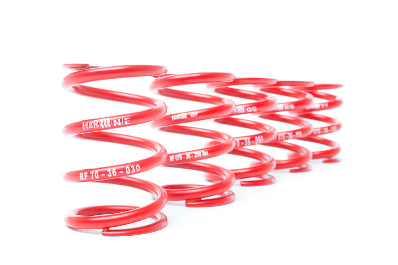 H&R 36mm ID Single Race Spring - 2.76in Length - 686lbs/in Spring Rate - 1025lbs Block Load