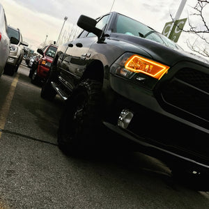 Oracle Dodge Ram Sport 09-18 LED Headlight Halo Kit - ColorSHIFT w/ Simple Controller