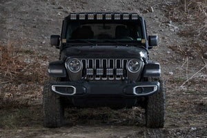 Diode Dynamics Jeep JL SS5 Sport CrossLink Windshield - Yellow Combo Lightbar Kit