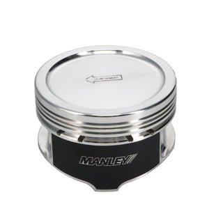 Manley Ford 4.6L Modular V8 Piston Set - 3.572in Bore 1.200in CH, -28.00 CC
