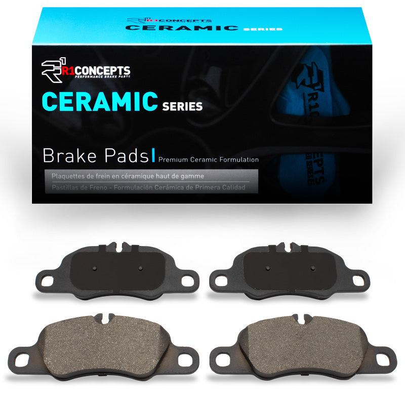 R1 09-25 Porsche 718 Cayman Front Ceramic Brake Pads