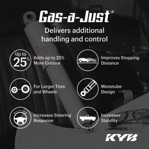 KYB 19-21 Chevrolet Silverado & GMC Sierra 1500 w/ Z85 (Increased Capacity) Gas-a-Just Shock - Rear