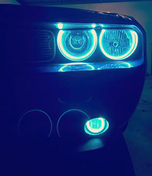 Oracle Dodge Challenger 08-14 Halo Kit (NonProjectorHL) - ColorSHIFT