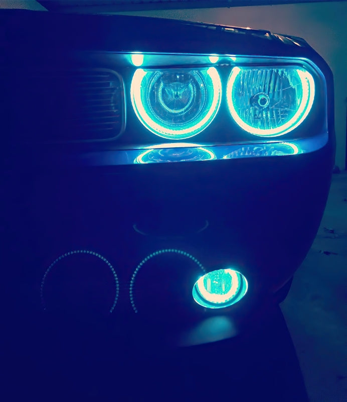 Oracle Dodge Challenger 08-14 Halo Kit (NonProjectorHL) - ColorSHIFT