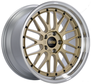 BBS LM 18x8.5, 5x100, ET45, 82mm PFS required (Gold)
