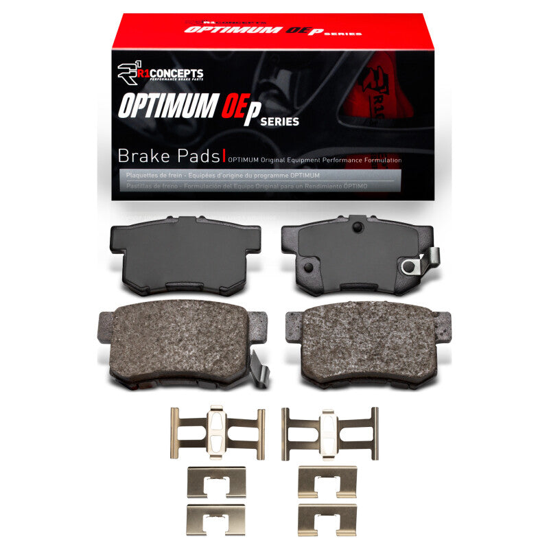 R1 00-13 Honda S2000 Rear Optimum OE Pads & Hardware Kit