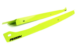 PERRIN 08-14 Subaru WRX/STI / 08-11 Impreza Fender Shroud Set - Neon Yellow