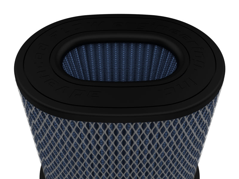 aFe MagnumFLOW HD Air Filters Pro 5 R Oval 7in X 4.75in F 9in X 7in T X 9H