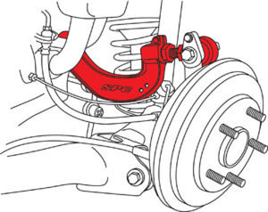 SPC Performance 16-25 Honda Civic & Civic Type R 2017+ Adjustable Aluminum Rear Camber Arm