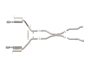 aFe 11-21 Dodge Durango V6-3.6L/V8-5.7L MACH Force-Xp 304 SS Cat-Back Exhaust System w/ Polished Tip