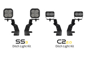 Diode Dynamics 17-22 Ford Super Duty Stage Series Backlit Ditch Light Kit