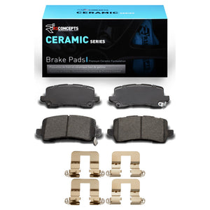 R1 2014-2020 Acura RLX Rear R1 Ceramic Pads & Hardware Kit