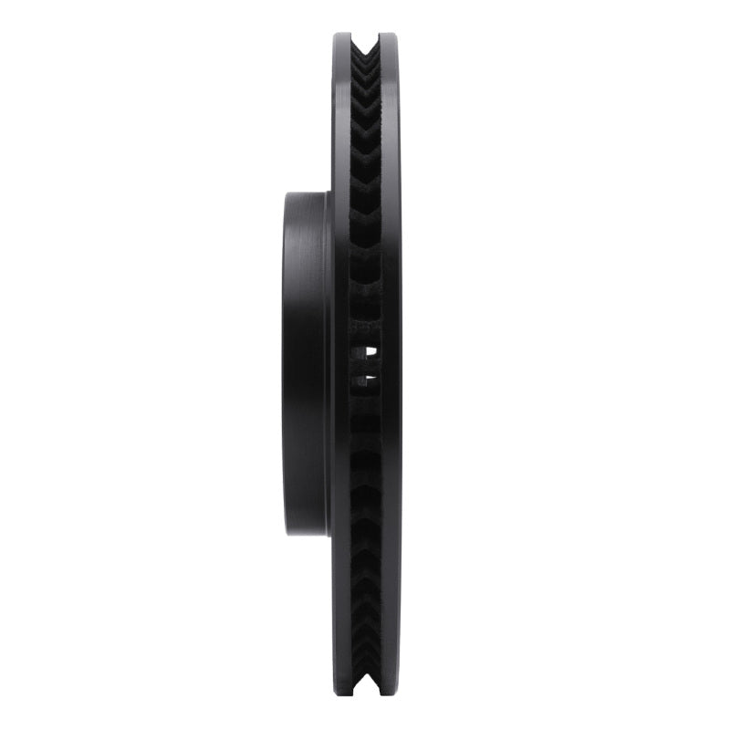 R1 08-12 Renault TRAFIC (Mexico) Front Right Drilled & Slotted Black Brake Rotor
