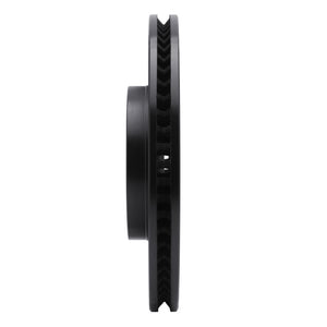 R1 02-08 Seat ALHAMBRA Front Right Drilled & Slotted Black Brake Rotor