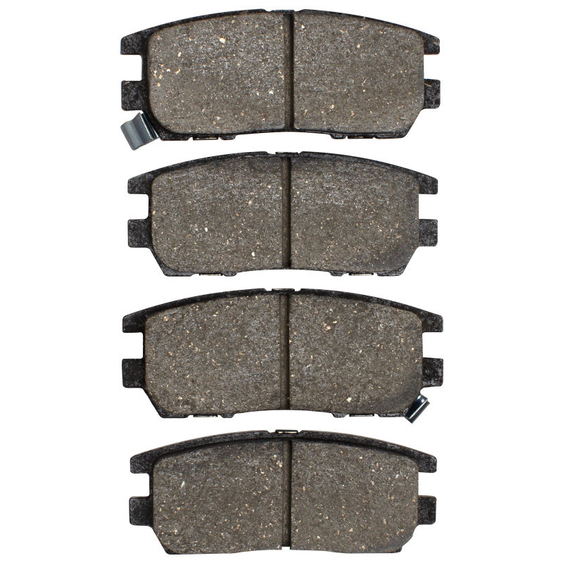 R1 90-00 Mitsubishi Montero Rear Ceramic Pads & Hardware Kit