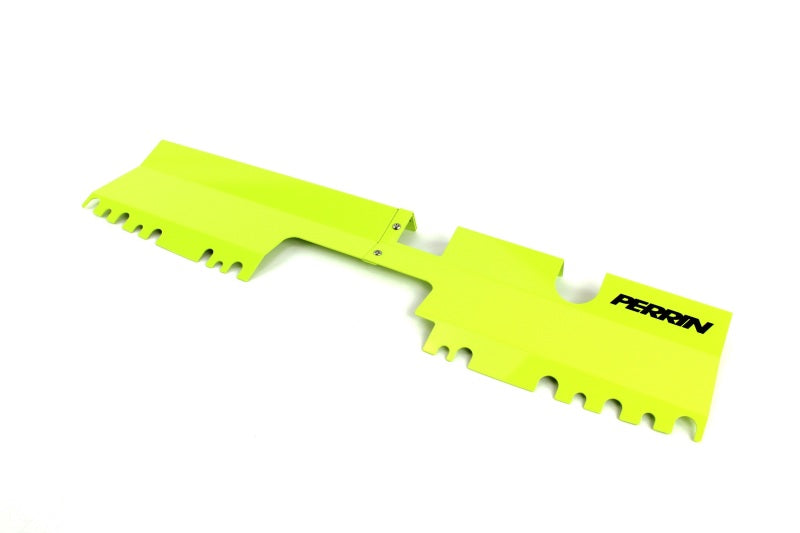 PERRIN 15-21 Subaru WRX/STI Radiator Shroud (With/Without OEM Intake Scoop) - Neon Yellow