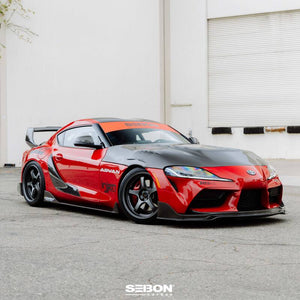 Seibon 2020-2026 Toyota Supra TD-Style Carbon Fiber Rear Spoiler